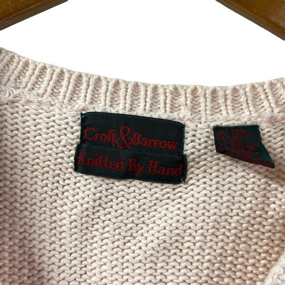 Not So Ugly Christmas Sweater Knitted Pastel Cardigan Santa Sleigh Horse Angel - Picture 3 of 13